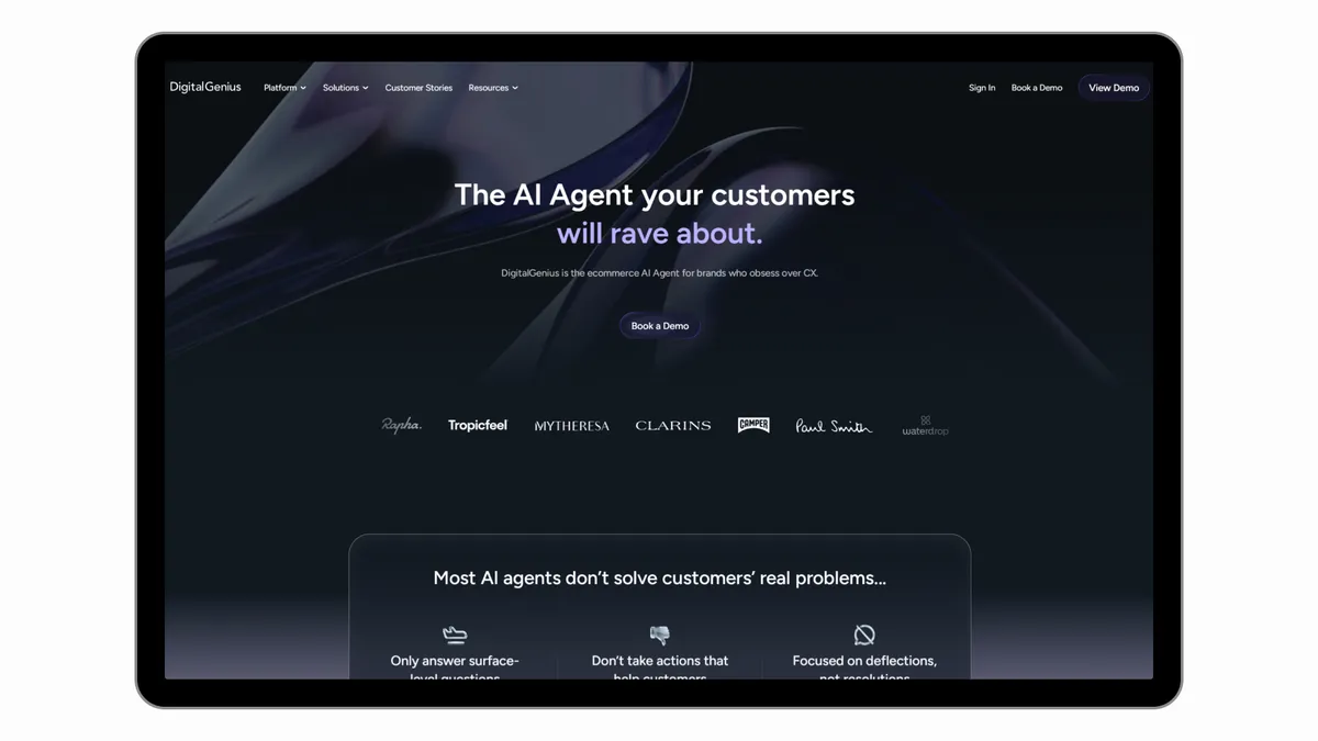 DigitalGenius — AI customer service for ecommerce