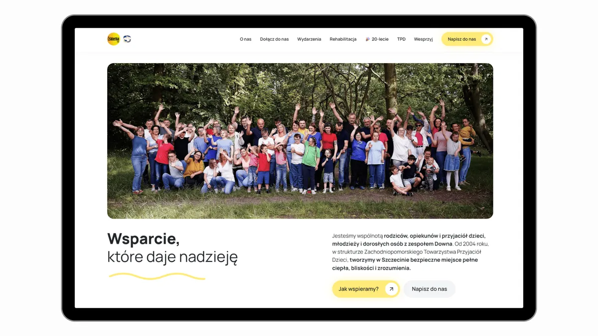 Iskierka — NGO platform for people with disabilities