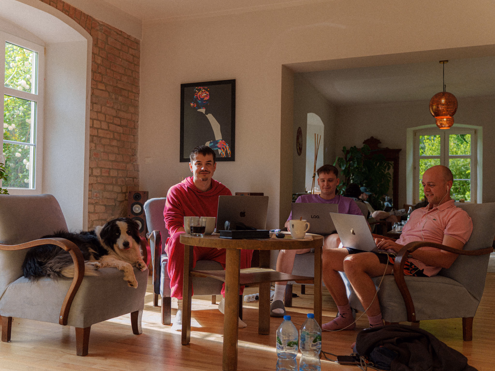 Unser Team bei der Arbeit