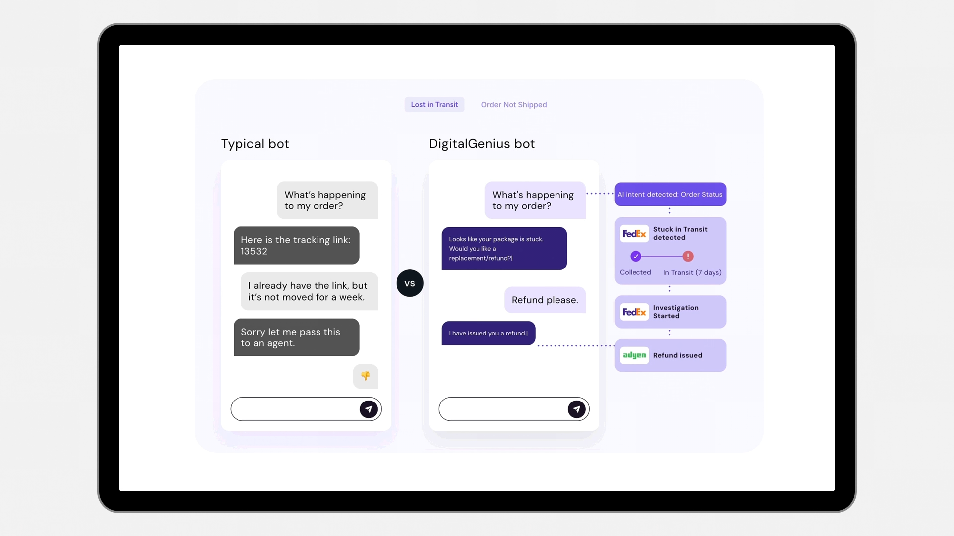 DigitalGenius screenshot 1
