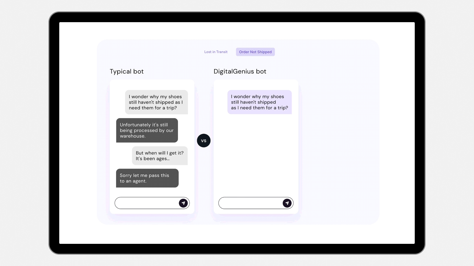 DigitalGenius screenshot 2