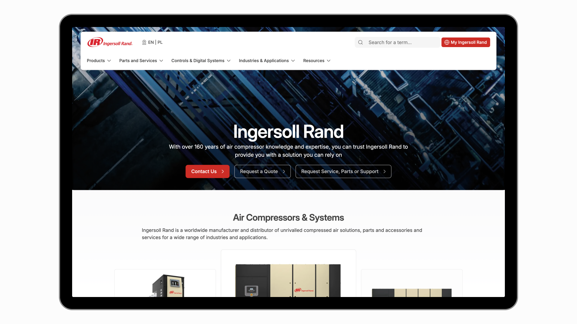 Ingersoll Rand case study
